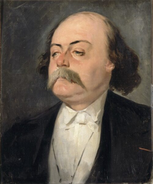 Gustave Flaubert par Pierre François Eugène Giraud, huile sur toile, coll. Palais de Versailles
