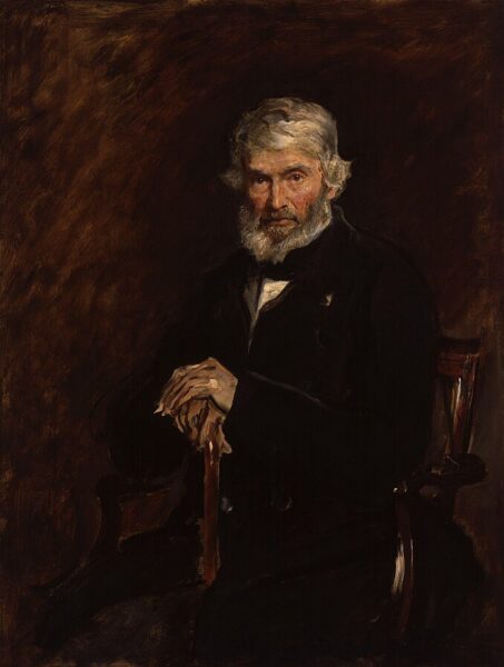 Portrait de Carlyle par Sir John Everett Millais, coll. National Portrait Gallery
