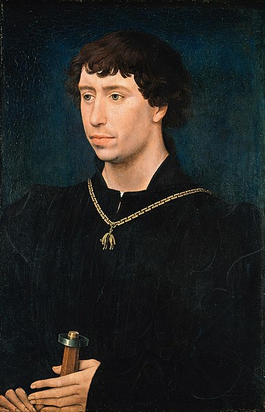 Portrait de Charles le Téméraire par Rogier van der Weyden, coll. Gemäldegalerie